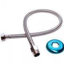 Engate Flexível inox 1/2 Tigre 40 cm macho e femea DN15