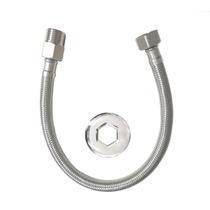 Engate Flexível Inox 40cm Macho Fêmea 1/2"