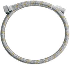 Engate flexível inox para gás 1/2 - blukit