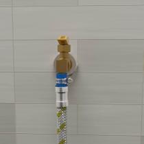 Engate flexível inox para gás 3/8 - blukit Engate flexível inox para gás 3/8 - blukit