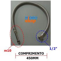 Engate Flexivel Lorenzetti M10 45cm 1/2" - 7084090