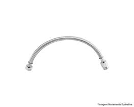 Engate Flexivel Malha Inox Trancado 40Cm Blister