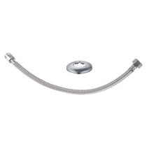 Engate Flexível Mangueira Trançada 40cm Aço Inox Cromada Classic Beltempo