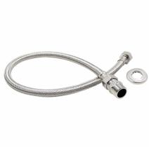 Engate Flexível Mangueira Trançado Aço Inox 40cm Quente Fria Engate Flexível Mangueira Trançado Aço Inox 40cm Quente Fria