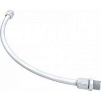 Engate Flexivel Manluplast Branco Pvc 40Cm - Kit C/10 Pecas