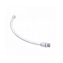 Engate Flexivel Manluplast Branco Pvc 50Cm - Kit C/10 Pecas