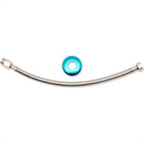 Engate Flexivel Metal Cromado Brasfort Malha Inox 30Cm 7005 Engate Flexivel Metal Cromado Brasfort Malha Inox 30Cm 7005