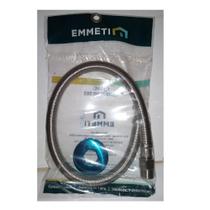 Engate Flexível P/ Aquecedor-Trama Aço Inox MXF 1/2" 40CM