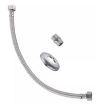 Engate Flexível para Lavatório 40cm Malha Inox Nova Orion