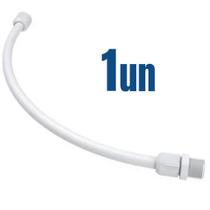Engate Flexível Plasbohn PVC Branco 1/2" 40Cm Água Fria Pias Lavatórios Caixa de Descarga
