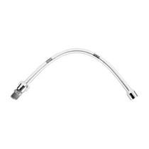 Engate Flexível Plástico 40cm 1/2 Metalizado Mangueira Cas