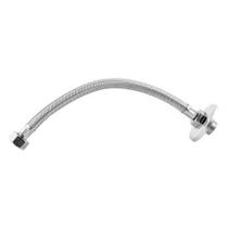 ENGATE FLEXÍVEL TRANÇADO 40 cm e 1/2 EM AÇO INOX