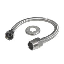 Engate Flexível Trançado Macho Fêmea Inox Flvx Hidro 50cm Engate Flexível Trançado Macho Fêmea Inox Flvx Hidro 50cm