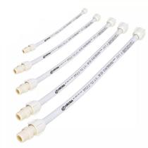 Engate ível Branco 1/2 X 60 Cm Para água Fria - Krona Engate ível Branco 1/2 X 60 Cm Para água Fria - Krona