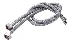 Engate Mangueira Flexível Misturador Monocomando 60cm (par) Engate Mangueira Flexível Misturador Monocomando 60cm (par)