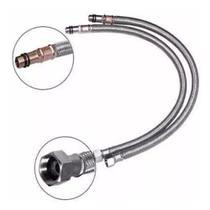 Engate Mangueira Flexível Misturador Monocomando 80cm (par) Engate Mangueira Flexível Misturador Monocomando 80cm (par)