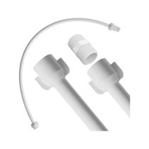 Engate Mangueira Flexível Para Descarga 40cm Branco