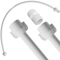 Engate Mangueira Flexível Para Descarga 40Cm X 1/2 Branco