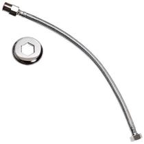 Engate Mangueira Flexível Trançado Aço Inox 40 Cm agua quente e fria