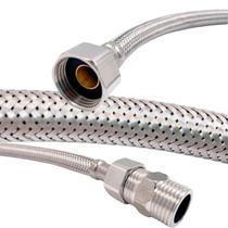 Engate Mangueira Flexivel Trançado Aço Inox 40cm Quente Fria CasaGrande Mundial - Um Novo Conceito.