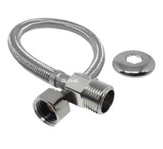 Engate Mangueira Flexível Trançado Aço Inox 60Cm Quente Fria