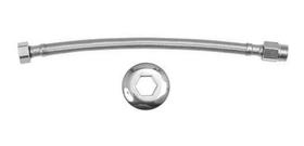 Engate Mangueira Flexível Trançado Aço Inox 60Cm Quente Fria