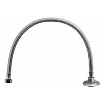 Engate Mangueira Flexível Trançado Inox Quente Fria 1/2x40cm Até 80C - Gtrês