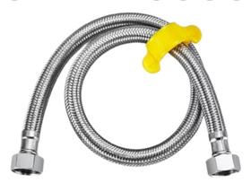 Engate metal flexível de 60cm de alta pressão.