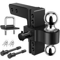 Engate para reboque Kohree 6" ajustável com esfera dupla 12.500 lb
