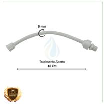 Engate Para Torneira Rabicho Pia e Descarga PVC 1/2" Flexível Branco Água Fria Cód. 3322 Engate Para Torneira Rabicho Pia e Descarga PVC 1/2" Flexível Branco Água Fria Cód. 3322