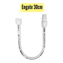 Engate Rabicho Flexível 1/2 PVC Mangueira Água Fria Lavatório ou Torneiras - 30cm, 40cm, 50cm e 60cm Engate Rabicho Flexível 1/2 PVC Mangueira Água Fria Lavatório ou Torneiras - 30cm, 40cm, 50cm e 60cm