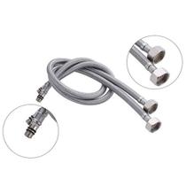 Engate Rabicho Kit 36 UNID. Monocomando Par 80cm Flexível Grande Misturador Mangueira Comprido Torneira Água Quente Fria Par Banheiro Cozinha Engate Rabicho Kit 36 UNID. Monocomando Par 80cm Flexível Grande Misturador Mangueira Comprido Torneira Água Quente Fria Par Banheiro Cozinha