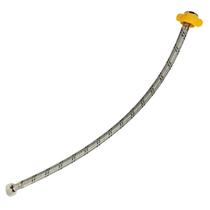 Engate Rabicho Mangueira Flexivel 60 cm Monocomando Conexao Femea Trançado Torneira Cozinha Banheiro Lavabo Lavanderia