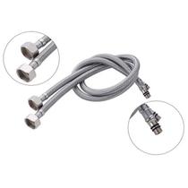Engate Rabicho Monocomando Misturador Par 80cm Grande Flexível Mangueira Torneira Água Quente Fria Par Banheiro Cozinha Comprido Engate Rabicho Monocomando Misturador Par 80cm Grande Flexível Mangueira Torneira Água Quente Fria Par Banheiro Cozinha Comprido