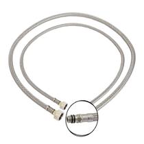 Engate Rabicho Par 80cm Monocomando Torneira Misturador Água Quente Fria Grande Flexível Mangueira Banheiro Cozinha CompridO Engate Rabicho Par 80cm Monocomando Torneira Misturador Água Quente Fria Grande Flexível Mangueira Banheiro Cozinha CompridO