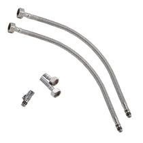 Engate Rabicho Par 80cm Par Mangueira Flexivel Monocomando Misturador Torneira Agua Quente Fria Banheiro Cozinha Engate Rabicho Par 80cm Par Mangueira Flexivel Monocomando Misturador Torneira Agua Quente Fria Banheiro Cozinha