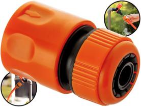 Engate Rápido Adaptador Conector De Mangueira Jardim Passagem Livre 1/2 Universal
