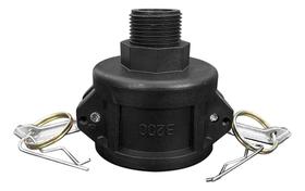 Engate Rápido Camlock 2 x 1 Polegadas Polipropileno Tipo B Acoplamento Mangueira Bomba Agrícola Industrial