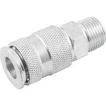 Engate Rápido de 1/4", com Rosca Macho 3/8" Npt, com Esferas, Vonder OstenVonder