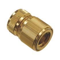 Engate rapido de alumínio ajax para mangueiras de meia polegada para uso com conector de torneira