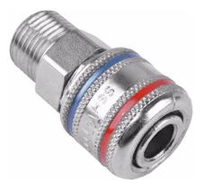 Engate Rápido De Ar 1/4 Schweers Rosca 1/2 Macho Engate Rápido De Ar 1/4 Schweers Rosca 1/2 Macho