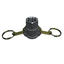 Engate Rápido em Alumínio Camlock Fêmea 1/2 x Rosca Fêmea 1/2 Borrachas Londrina