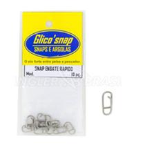 Engate Rápido Glico'snap Mod 90 com 10 Unidades 20Lbs Engate Rápido Glico'snap Mod 90 com 10 Unidades 20Lbs