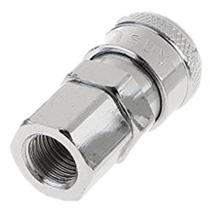 Engate Rápido Lubefer 3/8 Pino x 3/8 Rosca Fêmea Engate Rápido Lubefer 3/8 Pino x 3/8 Rosca Fêmea