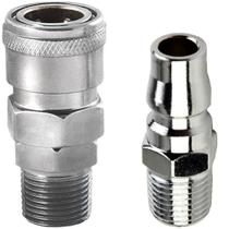 Engate rapido macho rosca 1/2 e pino 1/4 para ar comprimido