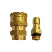 Engate Rápido Para Água Rosca 1/4 NPT Em Metal Com Pino - Lubefer