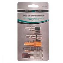 Engate Rapido Para Ar Stels Jogo Com 4 Pecas - 5701655 Engate Rapido Para Ar Stels Jogo Com 4 Pecas - 5701655