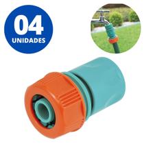 Engate Rápido Para Mangueira De 3/4" e 5/8" Polegada Tramontina Kit 04 Un