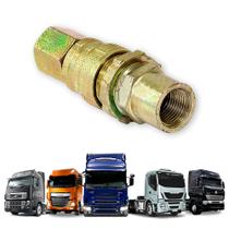 Engate Rápido Para Mangueira Freio Caminhão 16mm Universal