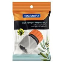 Engate Rapido Plastico P/ Mangueira Jardim 1/2" Tramontina